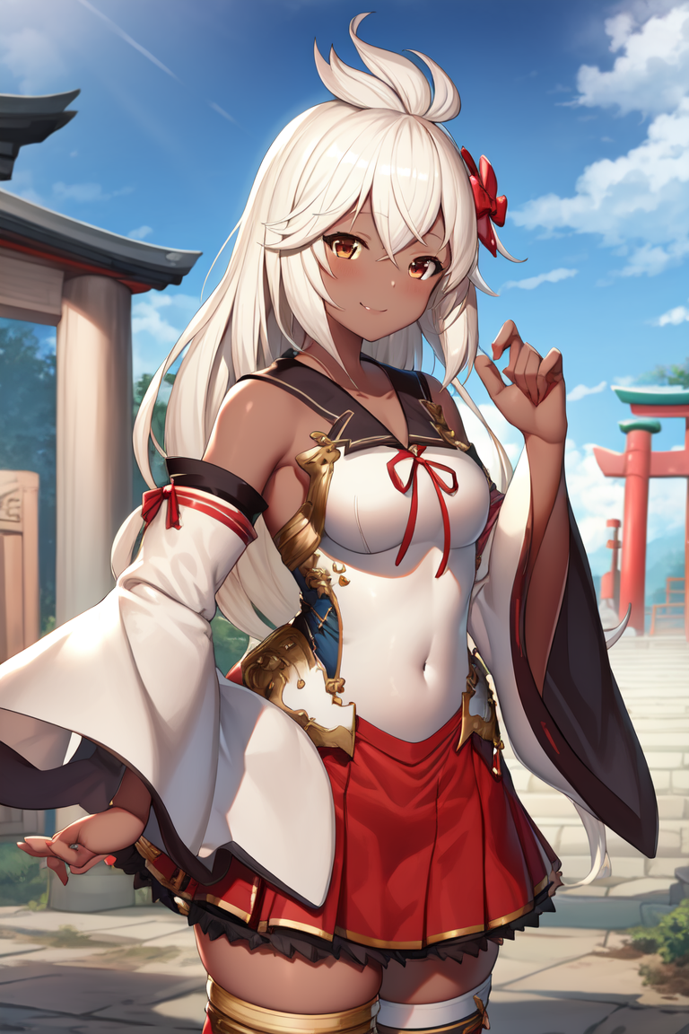 2492151-1219381679-masterpiece, best quality, absurdres, perfect anatomy, 1girl, solo, Zooey, dark skin, ZooeyEvent, long hair, red skirt, white th.png